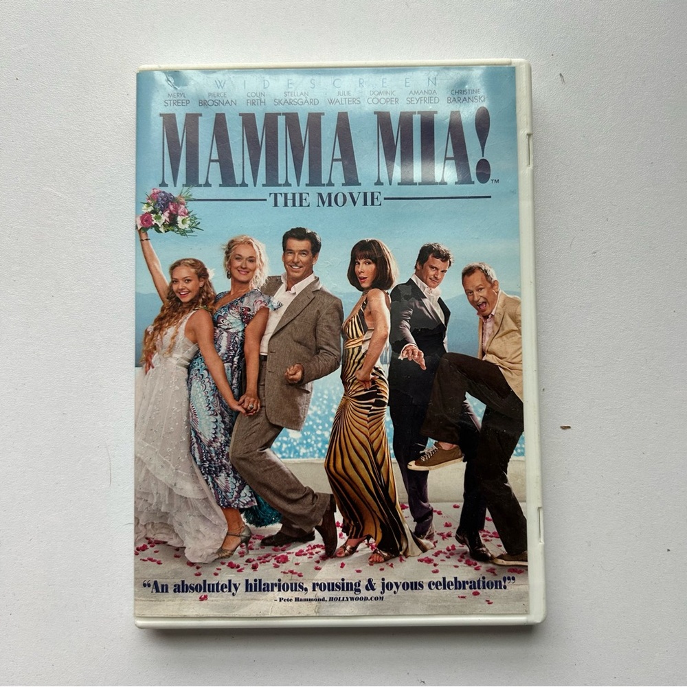 Mamma Mia! The Movie DVD